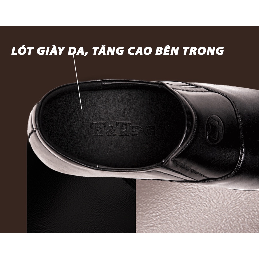[ 6CM ] Giày Cao Nam T&amp;TRA S1005DT