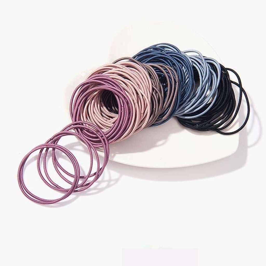 Dây Buộc Tóc Nữ - set 5 dây - Không Chọn Màu