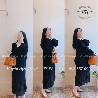 VÁY LEN THỎ CHÂN BÈO LI