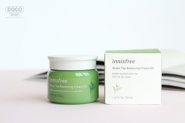 KEM DƯỠNG TRÀ XANH INNISFREE GREEN TEA BALANCING CREAM