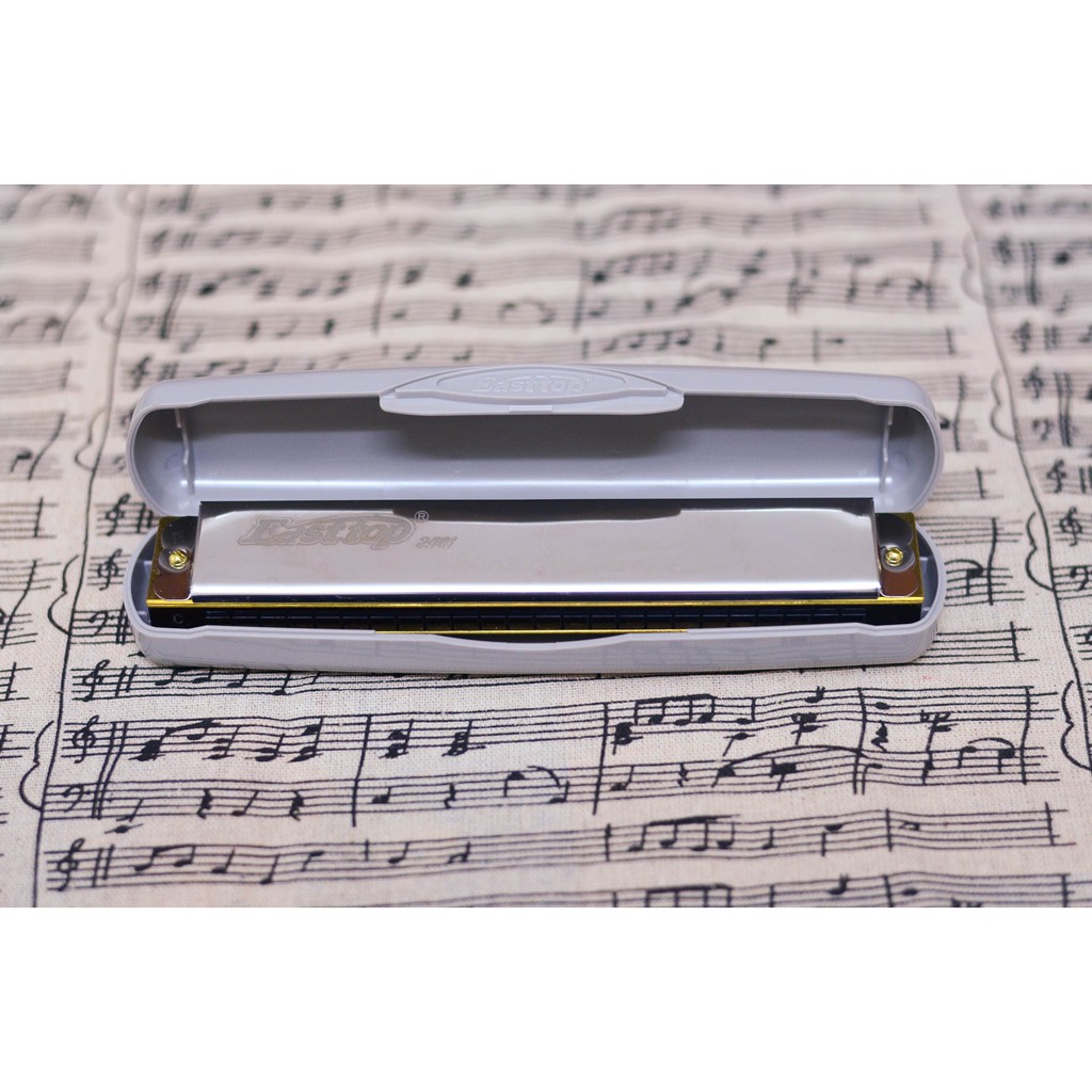 Kèn Harmonica Tremolo Easttop T2401 Key C