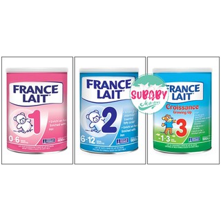 Sữa bột france lait số 1,2,3 lon 900g _subaby