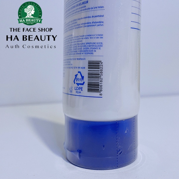 Kem dưỡng thể dưỡng ẩm tốt trắng da thơm lâu cho da nhạy cảm The Face Shop Dr Belmeur Mild Derma Body Cream 200ml