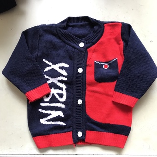 Áo len sơ sinh cho bé trai hàng VN