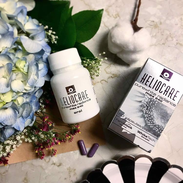 [Chính Hãng - 60 Viên] Viên Uống Trắng Da Heliocare Purewhite Radiance Max 240