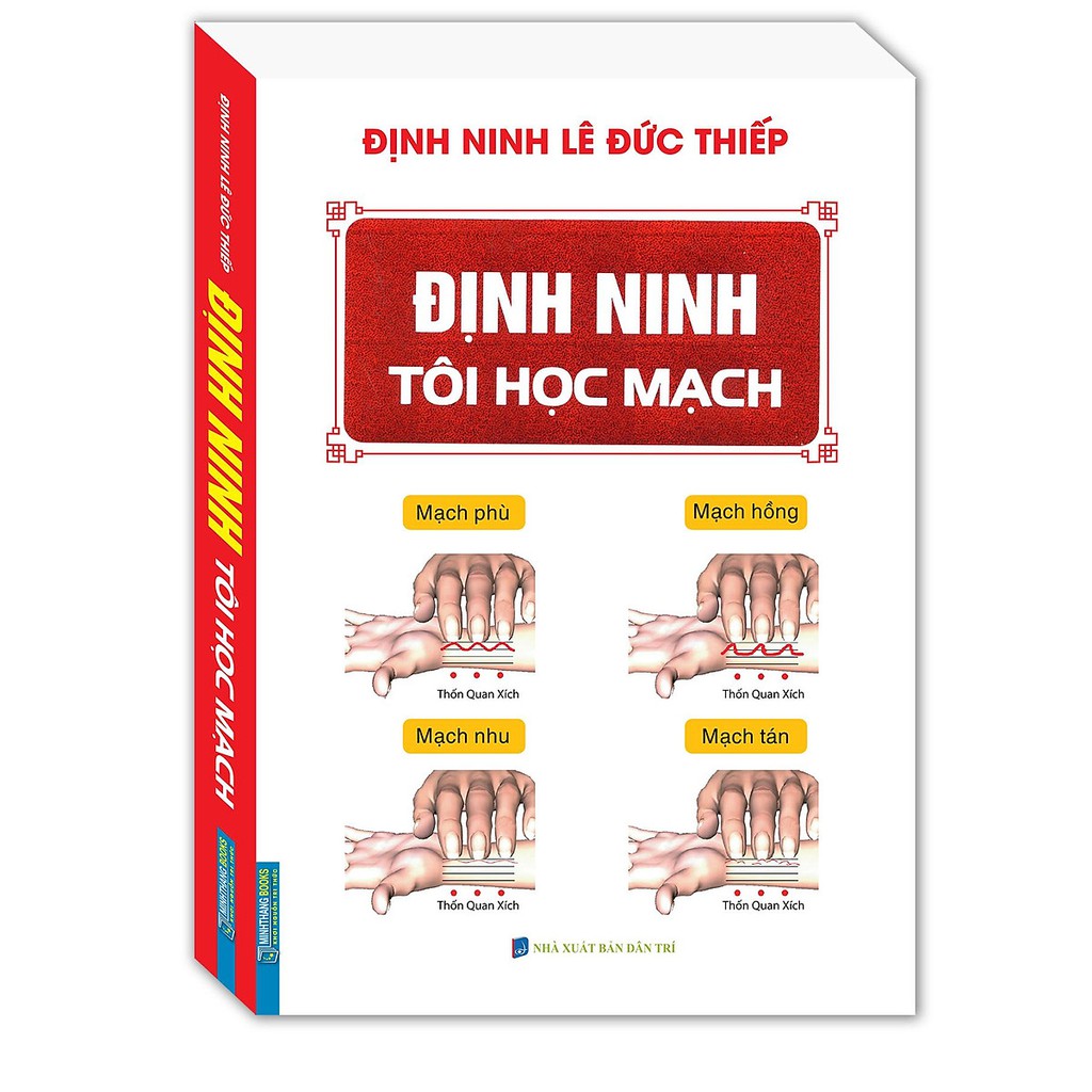 Sách Combo Định Ninh Tôi Học Mạch + Sổ tay mạch chẩn + Mạch Học Giảng Nghĩa