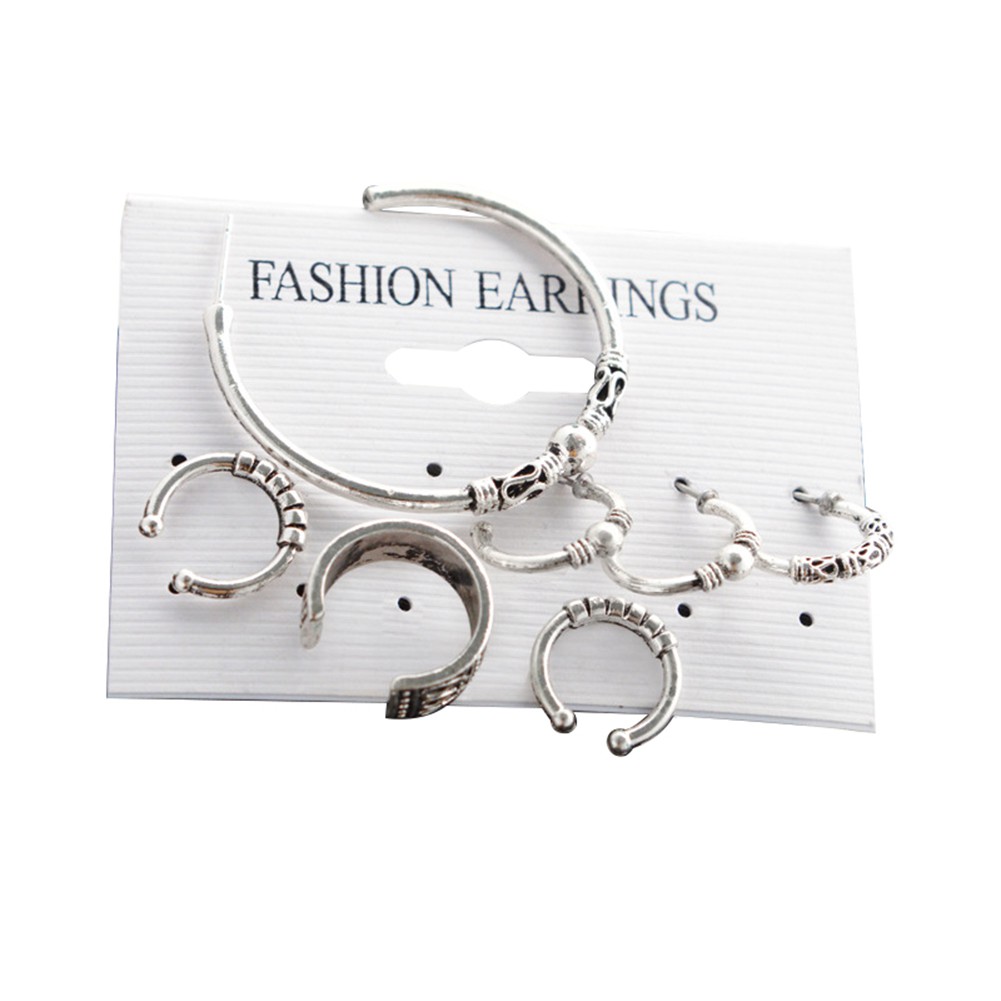 Bộ 7 Khuyên Tai Nữ Phong Cách Boho Cá Tính