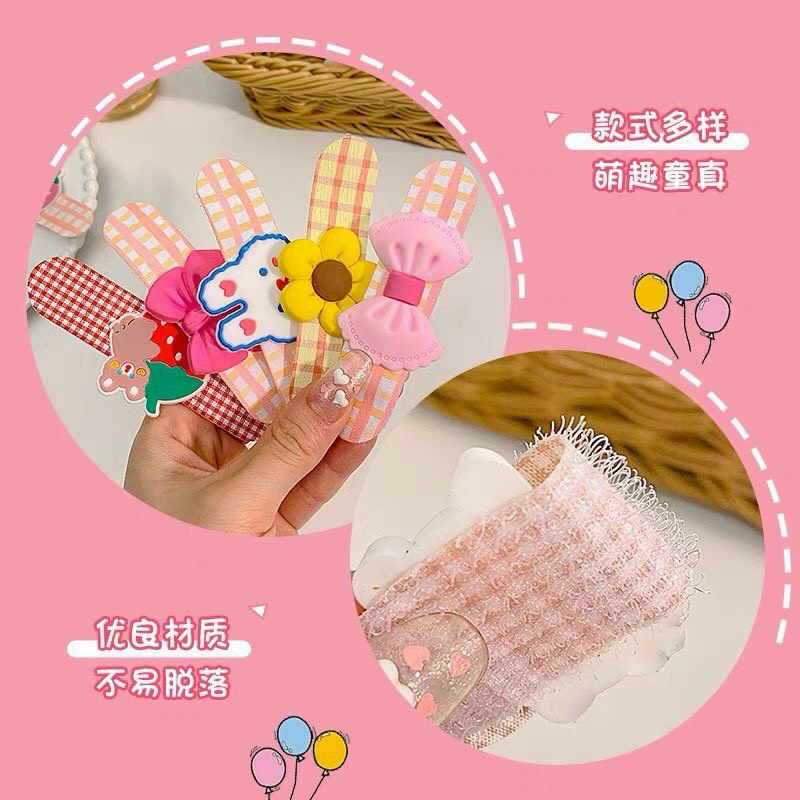 SET 2 Miếng dán tóc mái dễ thương phiên bản Hàn Quốc siêu dễ thương