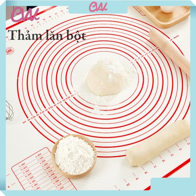 Thảm lăn bột silicon CVV