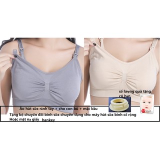 Áo hút sữa rảnh tay ( mặc đi làm thay áo chip bình thường) Hà Phương 2903