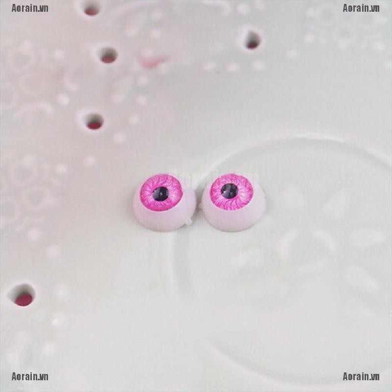 1 Cặp Mắt Nhựa 12mm Cho Búp Bê Thú Nhồi Bông