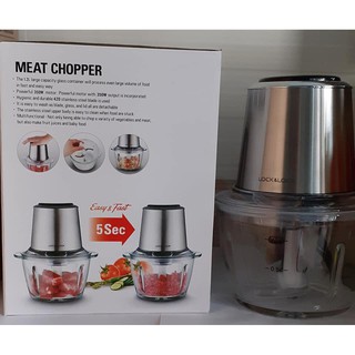 🍎🍎MÁY XAY THỊT LOCK&LOCK EJM161BLK (1.2L) - Chính Hãng