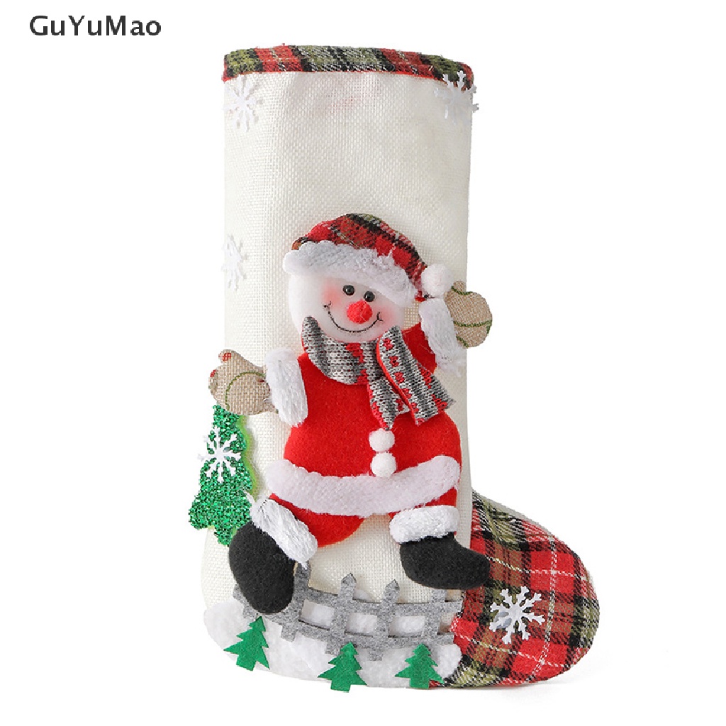 [cxGUYU] Vớ Giáng Sinh Với Người Tuyết Tuần Lộc Gấu Lửa Quà Tặng Giáng Sinh Năm Mới PRTA