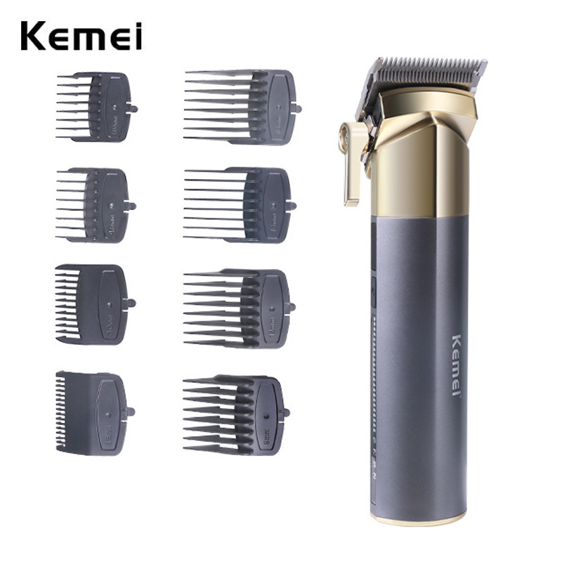 Tông đơ cắt tóc KEMEI không lõi có thể sạc lại tiện lợi