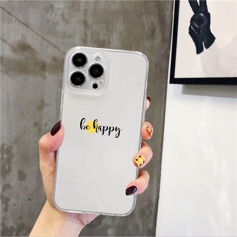 Ốp Điện Thoại TPU Mềm Trong Suốt In Hoa Hướng Dương Cho IPhone 13 12 11 Pro Max 6 6s 7 8 6 Plus 7 Plus 8 Plus X XS XR XS Max Se 2020 SE3