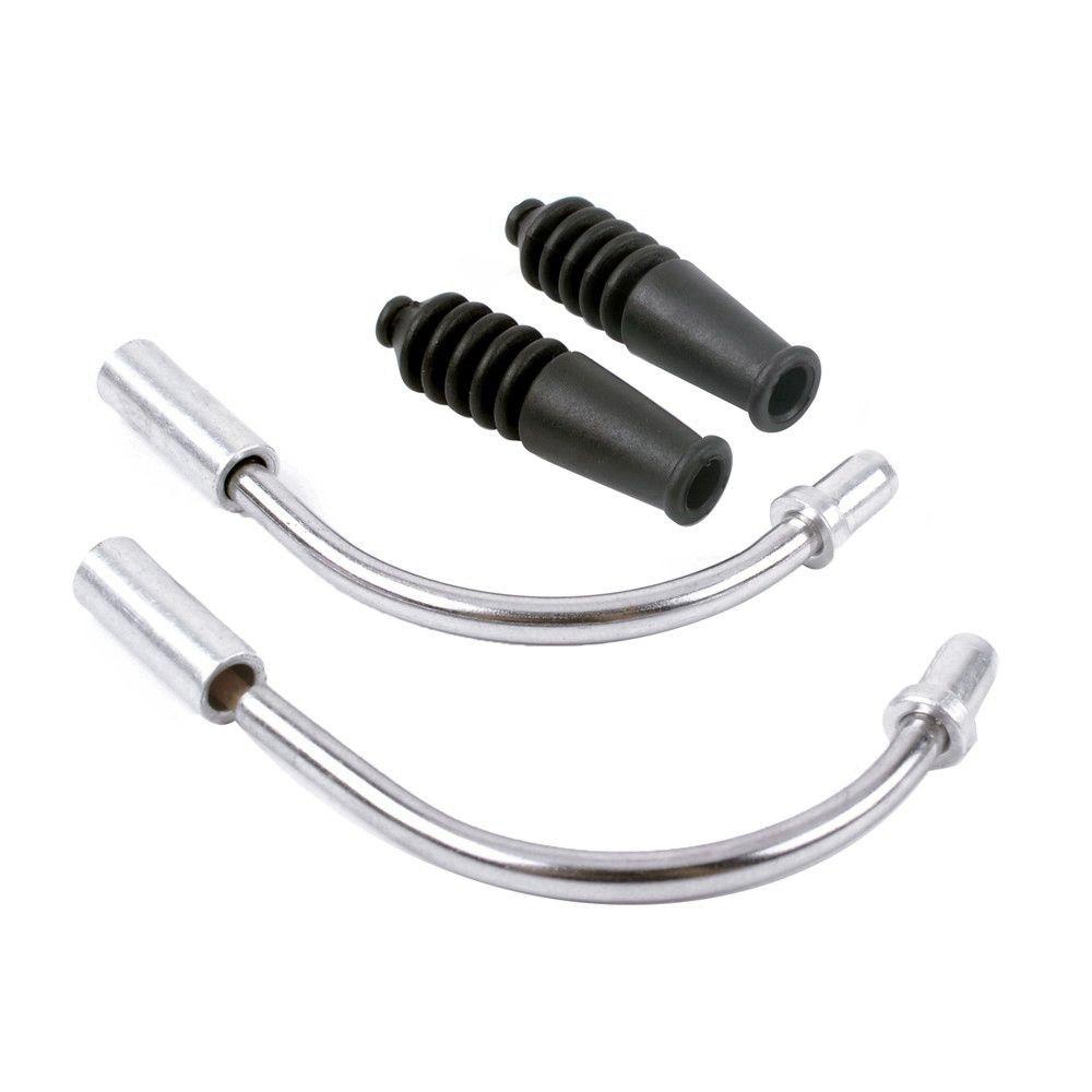 MUVAKO Bộ 2 Ống Uốn Mì Ống Phanh Chữ V Chất Lượng Cao