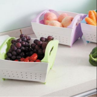 Rổ xếp gọn đa năng nhựa cao cấp