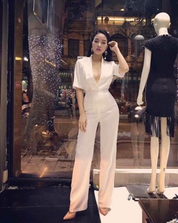 Jum lụa rời cổ V