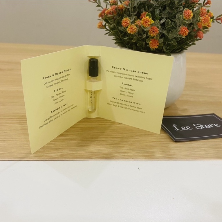 Vial Jo Malone Peony and Blush Suede Cologne nước hoa mini LeeStore
