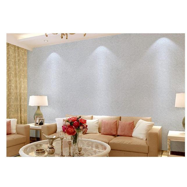 1 Mét Giấy Dán Tường PVC có sẵn keo 45cm rộng - Họa Tiết Nhám Sợi HM002