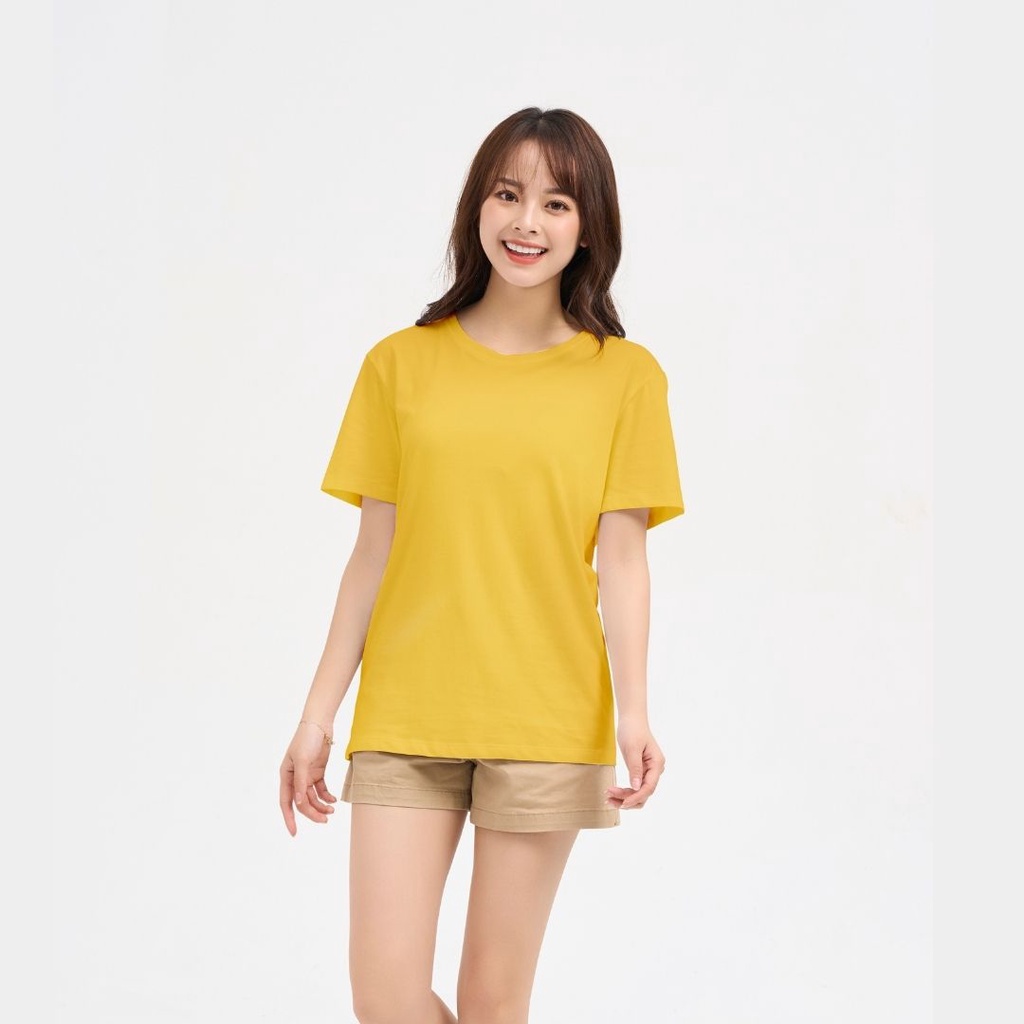 4/7 Áo thun tshirt nữ YODY chất cotton đàn hồi thoáng mát thấm hút mồ hôi TSN5346