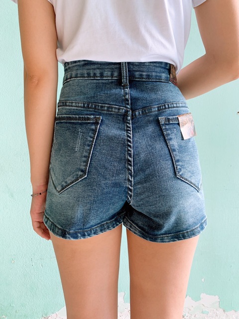 [60kg~95kg] QUẦN SHORT JEAN BIG SIZE LƯNG CAO, CO DÃN MẠNH 2670