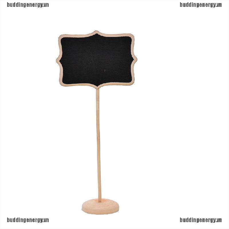 1pc  Mini Chalkboard Chalkboard Rectangular Angled Wedding Table Number Sign