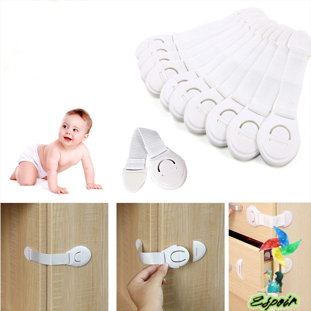 Set 10 Khóa Cửa Tủ An Toàn Cho Bé