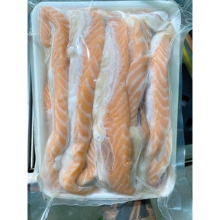 Lườn cá hồi khay 1kg đủ kg (size 2+ cm)