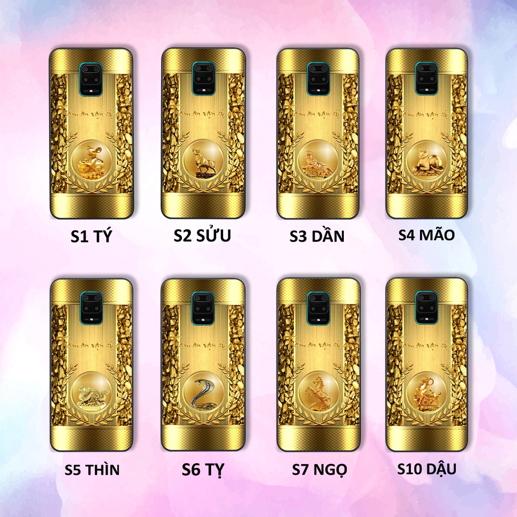 Ốp Xiaomi Redmi Note 9 / Note 9s / Note 9 Pro in hình 12 con giáp ốp lưng cao cấp chất lượng Son Store 68