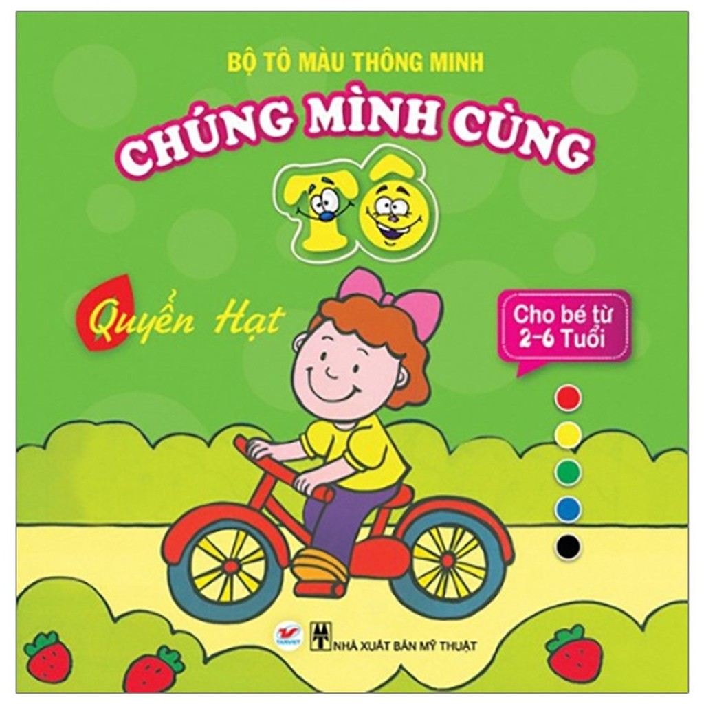 Sách - Tô màu thông minh- Chúng Mình Cùng Tô Quyền Hạt