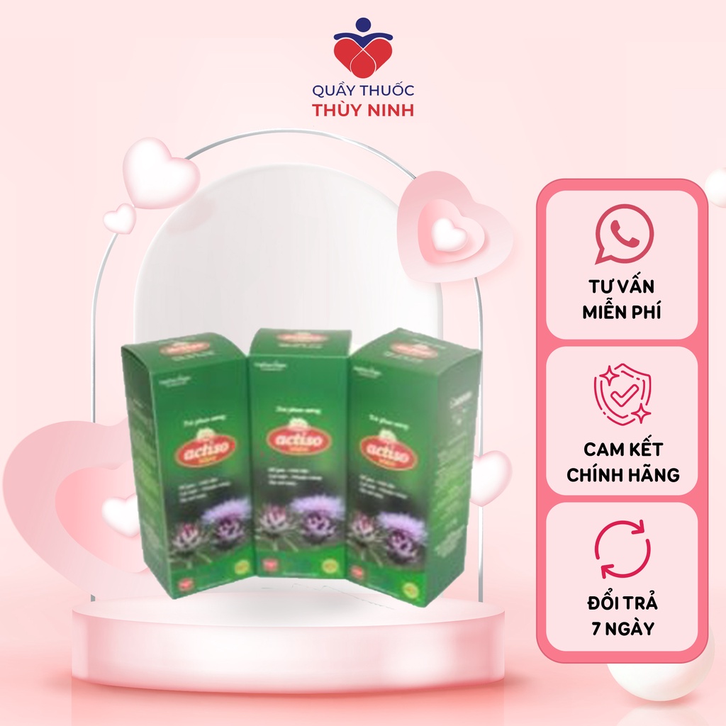 Trà phun sương Actiso Sapa hỗ trợ bảo vệ, giải độc gan, hạ cholesterol máu hộp 30 túi - 1234539