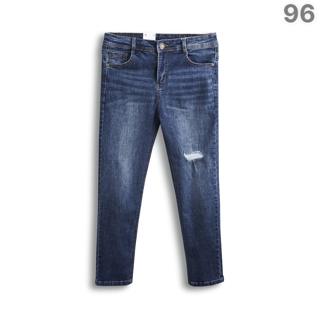 𝐐𝐮𝐚̂̀𝐧 𝐉𝐞𝐚𝐧𝐬 rách nhẹ - Quần bò nam co giãn dễ phối đồ, phong cách 2021 - Thời trang nam PAPAZI | BigBuy360 - bigbuy360.vn