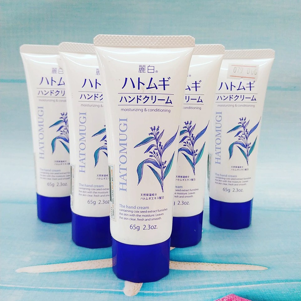 Kem Dưỡng Da Tay Mềm Mịn Hatomugi 65g Nhật Bản