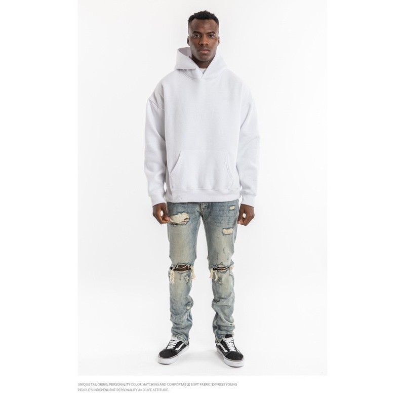 Áo Hoodie nỉ bông ESSENTIALS