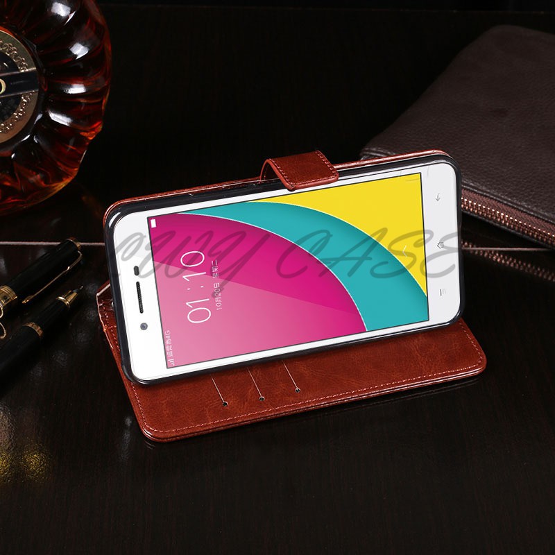 Bao da điện thoại kiêm ví gập phong cách cổ điển cho Oppo Neo 5 2015/Neo 7 | BigBuy360 - bigbuy360.vn