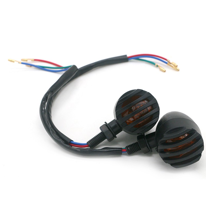 2 Đèn Xi Nhan Cho Xe Mô Tô Harley Davidson Cafe Racer