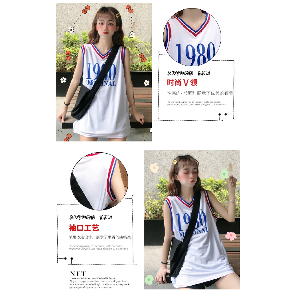 Áo bóng rổ sát nách phong cách Hàn quốc trẻ trung cá tính | BigBuy360 - bigbuy360.vn