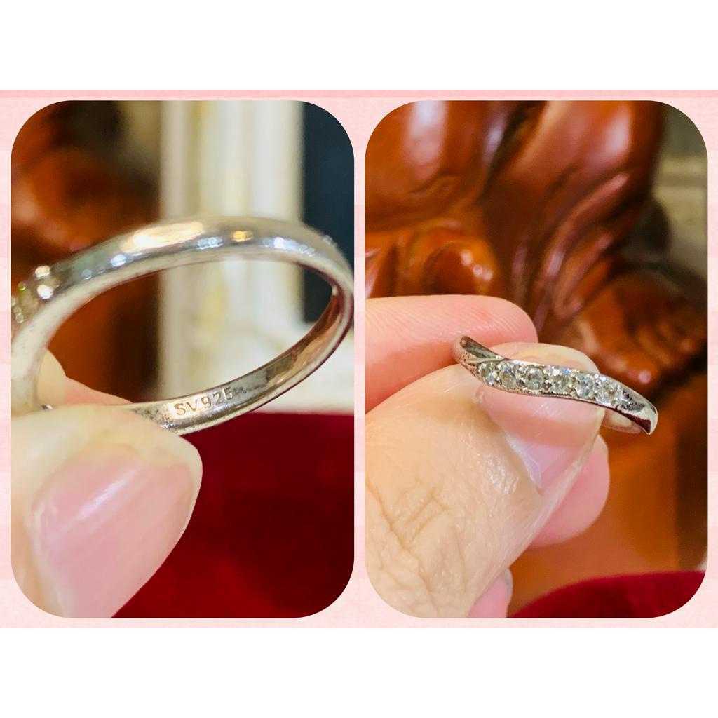 N44. Nhẫn Resin Vintage thủy tinh ép hoa | Độc lạ | Vintage Necklace|| Si Nhật | Japan | 2HAND | trang sức nhật bản