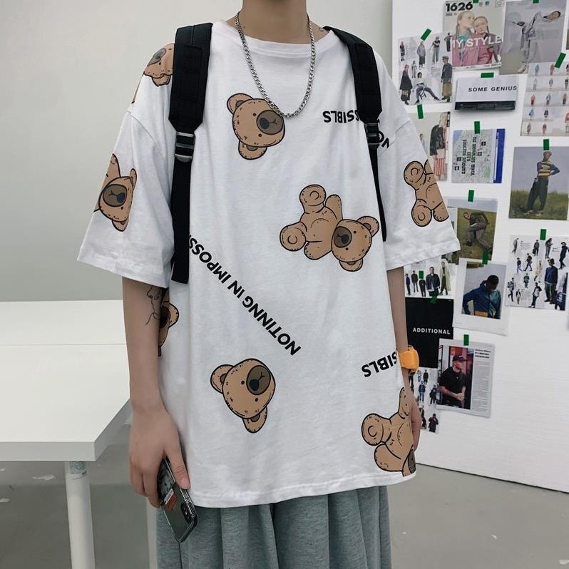 Áo sơ mi Nam , Nữ Tay lỡ Unisex Cotton Oversize Form Rộng Cute Giá Rẻ . ,