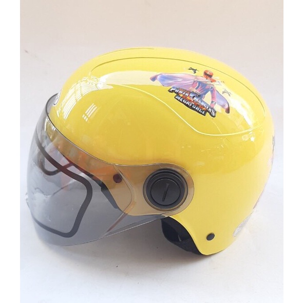 Mũ bảo hiểm cho bé 1/2 đầu có kính - siêu xinh - Dành cho bé từ 3 đến 6 tuổi - amby - giao tem ngẫu nhiên