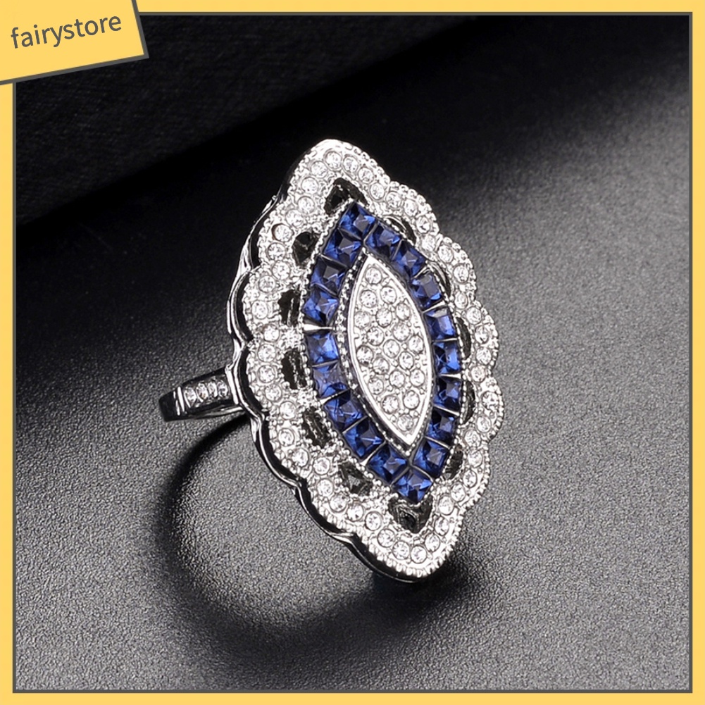 Nhẫn ĐíNh Đá Pha Lê Sang TrọNg Cho Nữ