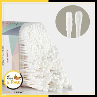 [MỞ KHO SỈ BÁN LẺ] Tăm Bông Misuta, Tăm Bông Cho Bé (Hộp 400 chiếc)