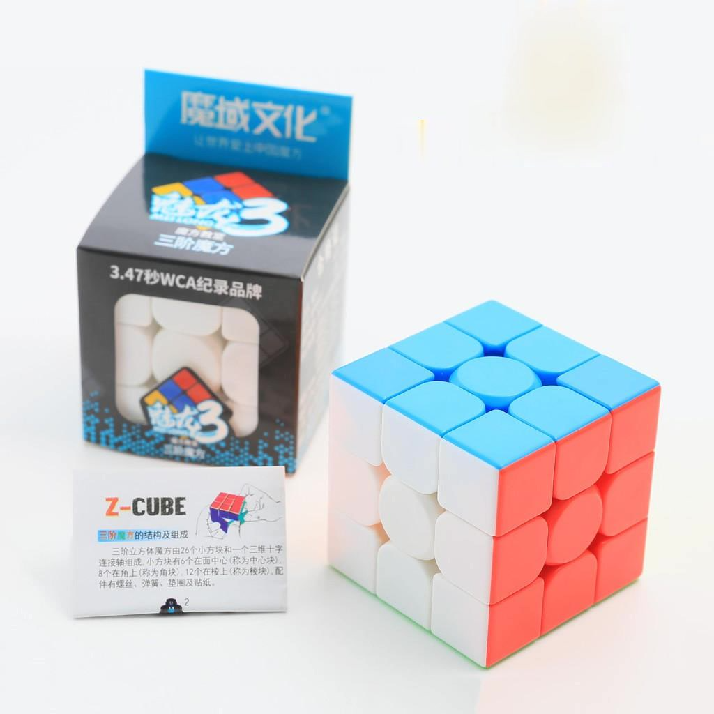 [Loại tốt] Rubik 3x3 Moyu Meilong 3 MFJS Rubic 3 Tầng Stickerless