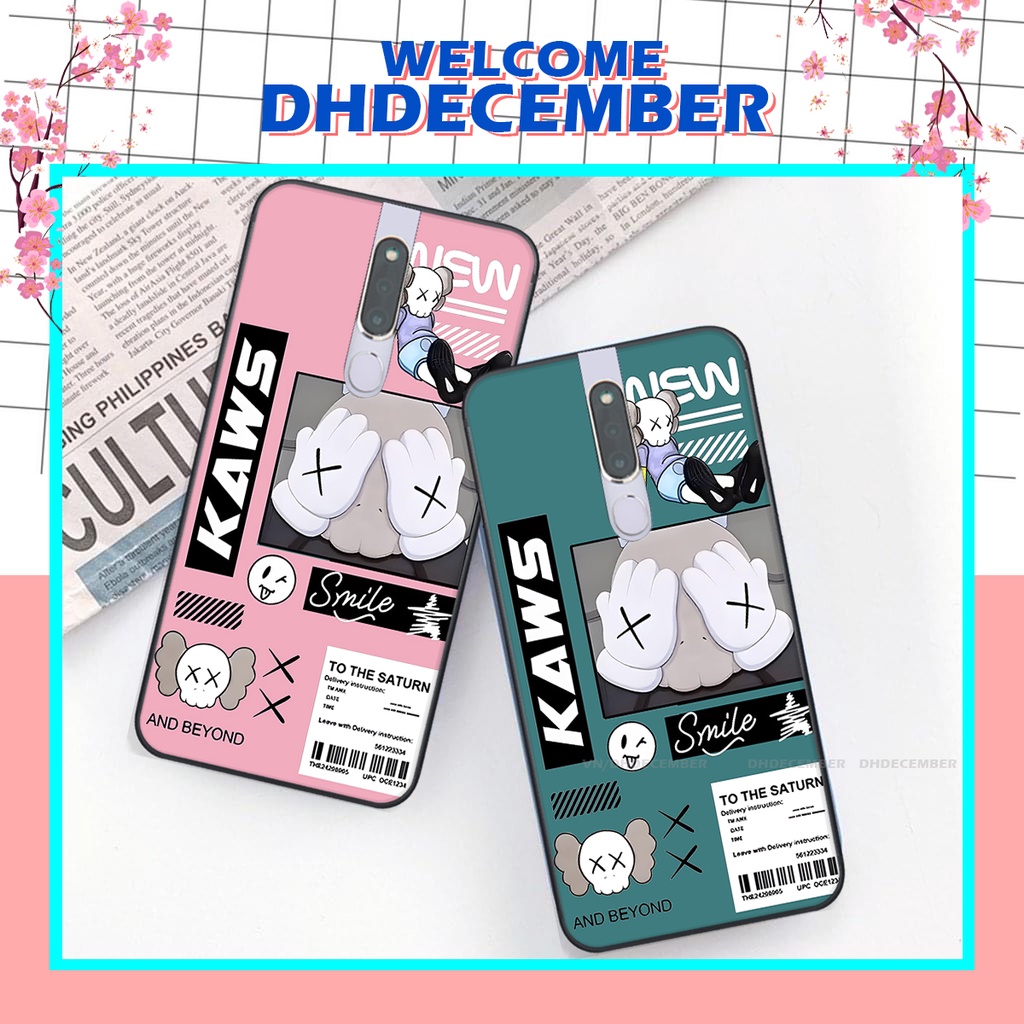 Ốp lưng Oppo F11 PRO in hình gấu K@ws, gấu nâu, dor@emon RẺ- ĐẸP- BỀN