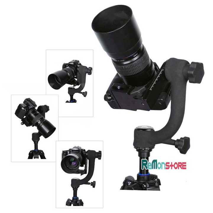 Đầu ball head gimbal tripod head BK-45 dùng cho ống tele ống kính nặng