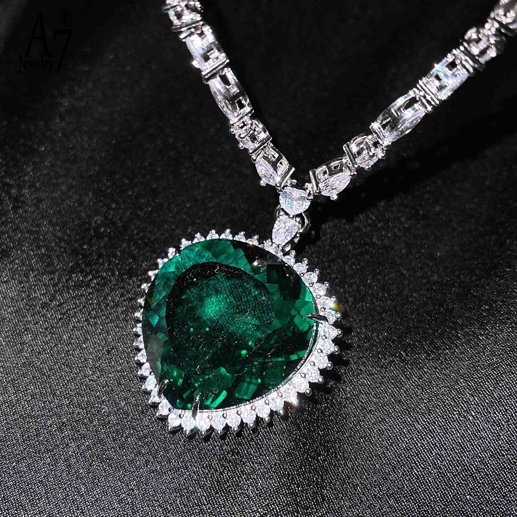 Vòng cổ mạ bạc 925 mặt hình trái tim thời trang