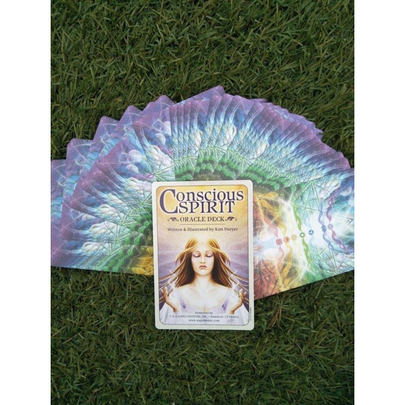 Bộ bài Conscious Spirit Oracle Cards - order trực tiếp Amazon US