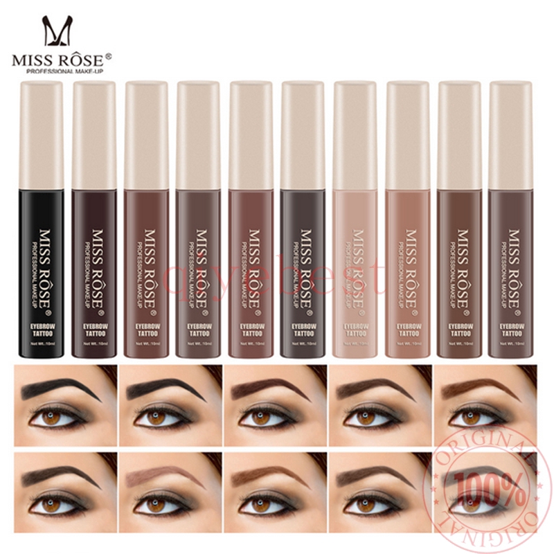 (hàng Mới Về) Gel Vẽ Lông Mày Miss Rose Chống Thấm Nước 10 Màu Tùy Chọn | BigBuy360 - bigbuy360.vn