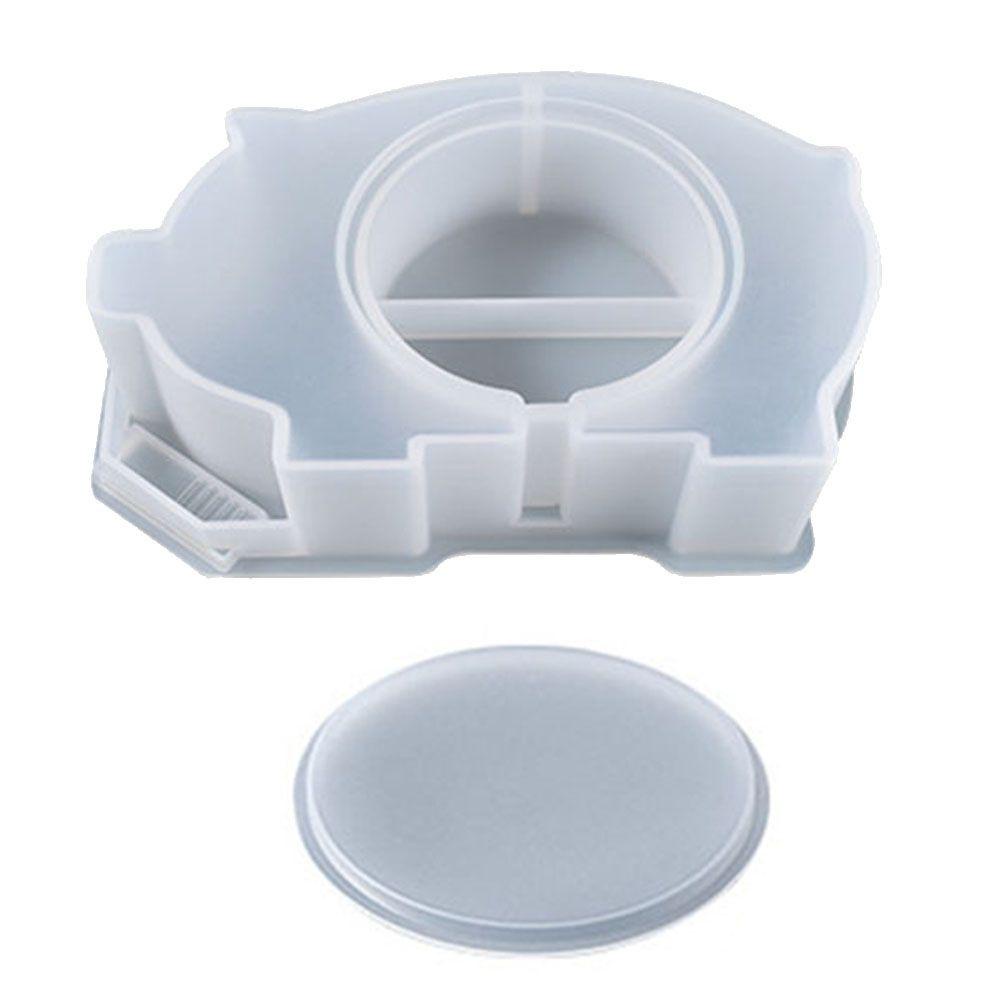 FOREVER Khuôn Silicone Làm Hộp Đựng Tiền Tiết Kiệm Hình Động Vật Đáng Yêu